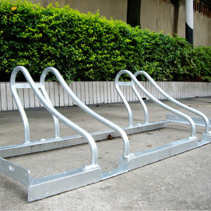 Parcheggio per portabiciclette in acciaio inossidabile di qualità superiore per 3 biciclette