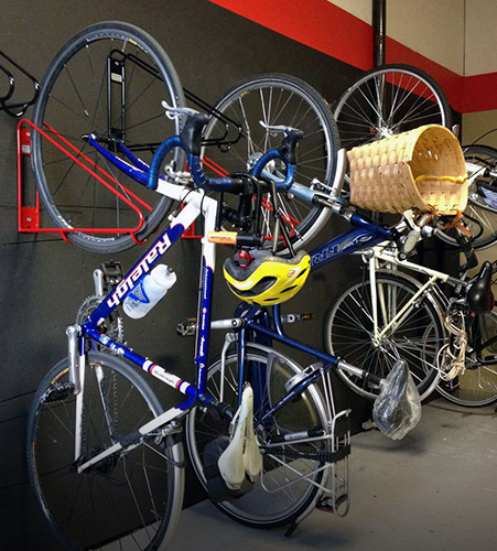 Indoor parcheggio biciclette